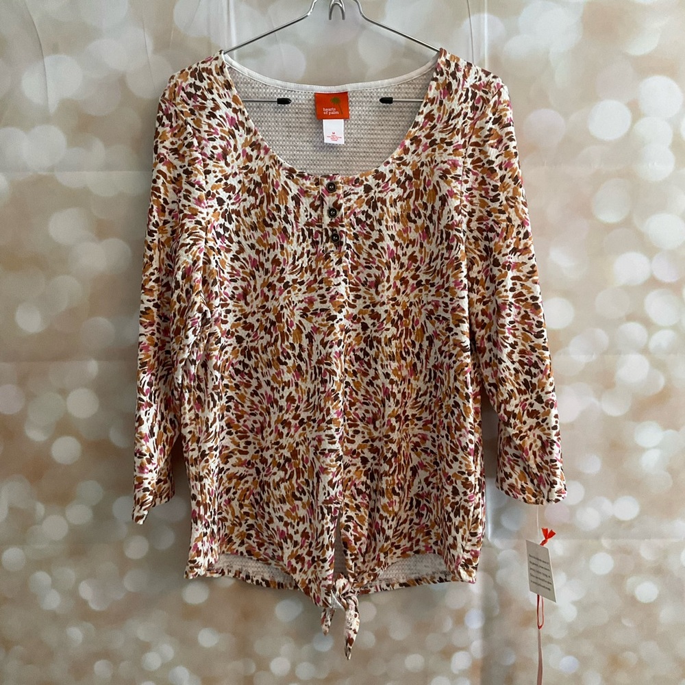 Hearts Of Palm Knot Blouse